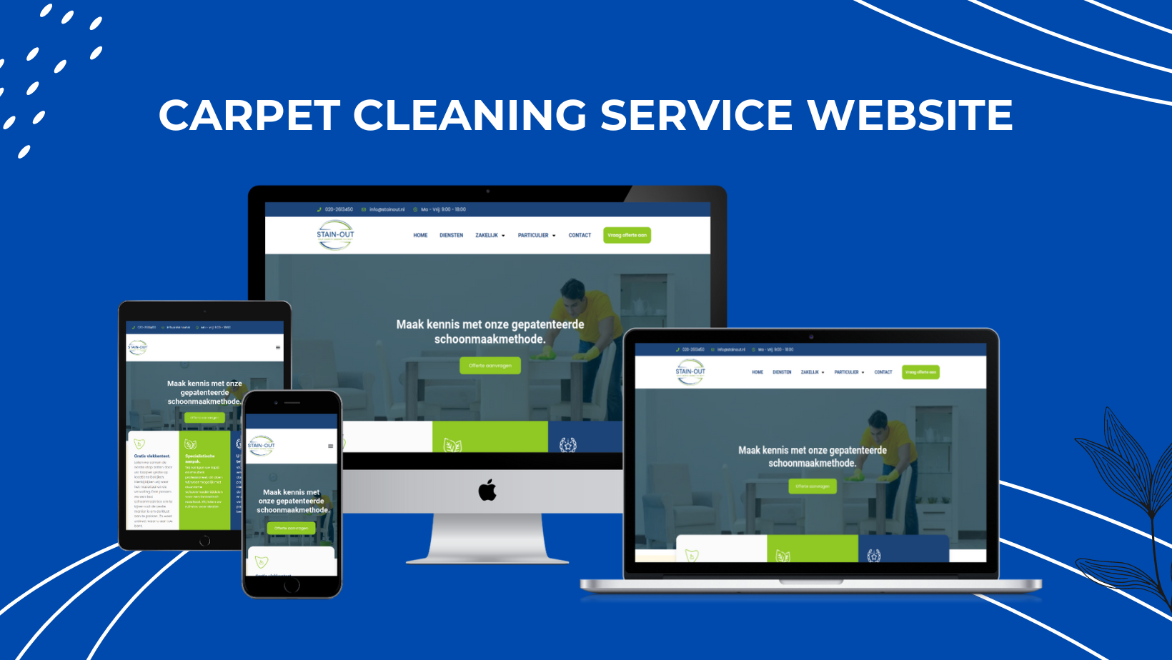 CARPET CLEANING SERVICE WEBSITE