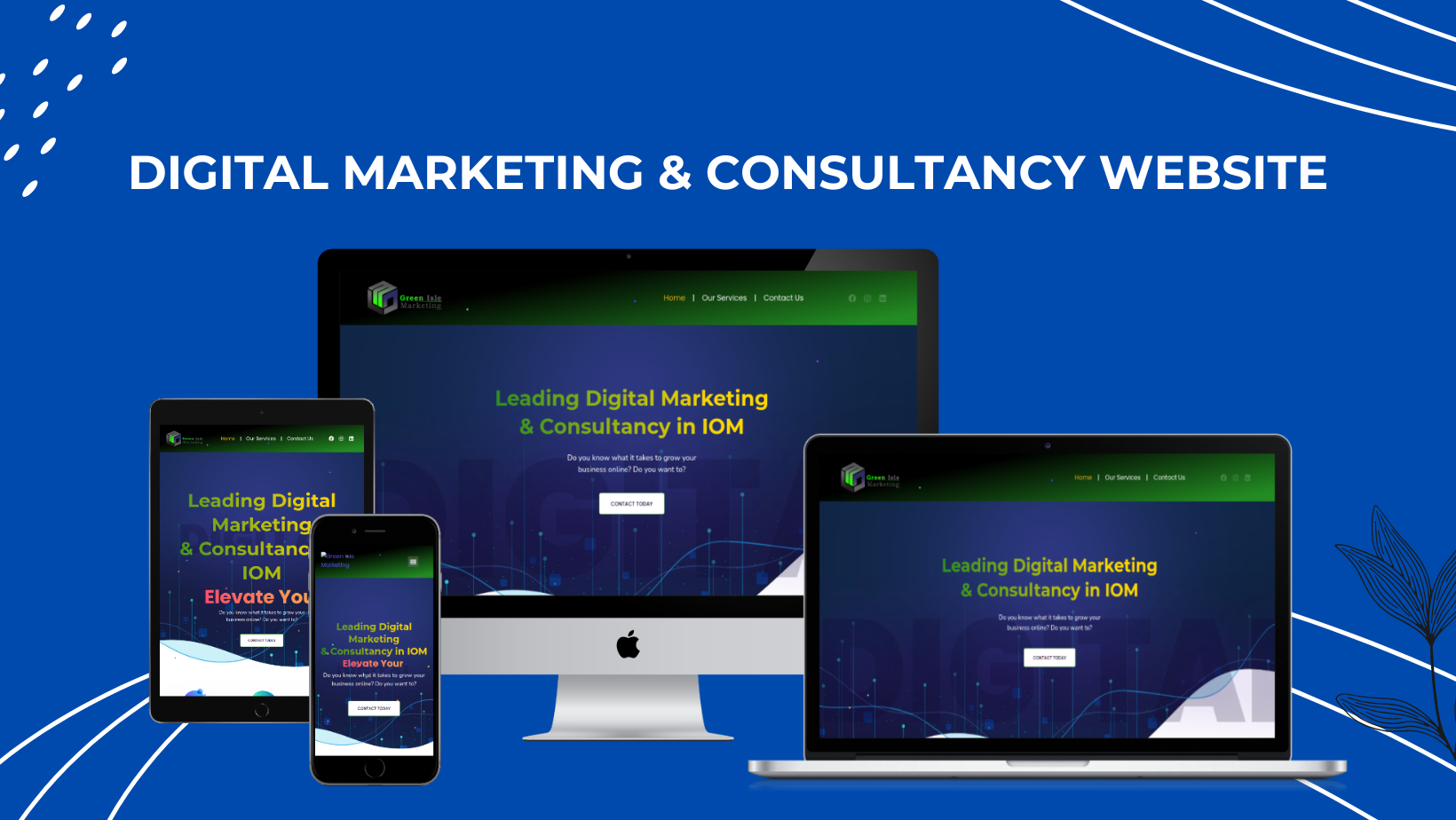 DIGITAL MARKETING & CONSULTANCY WEBSITE