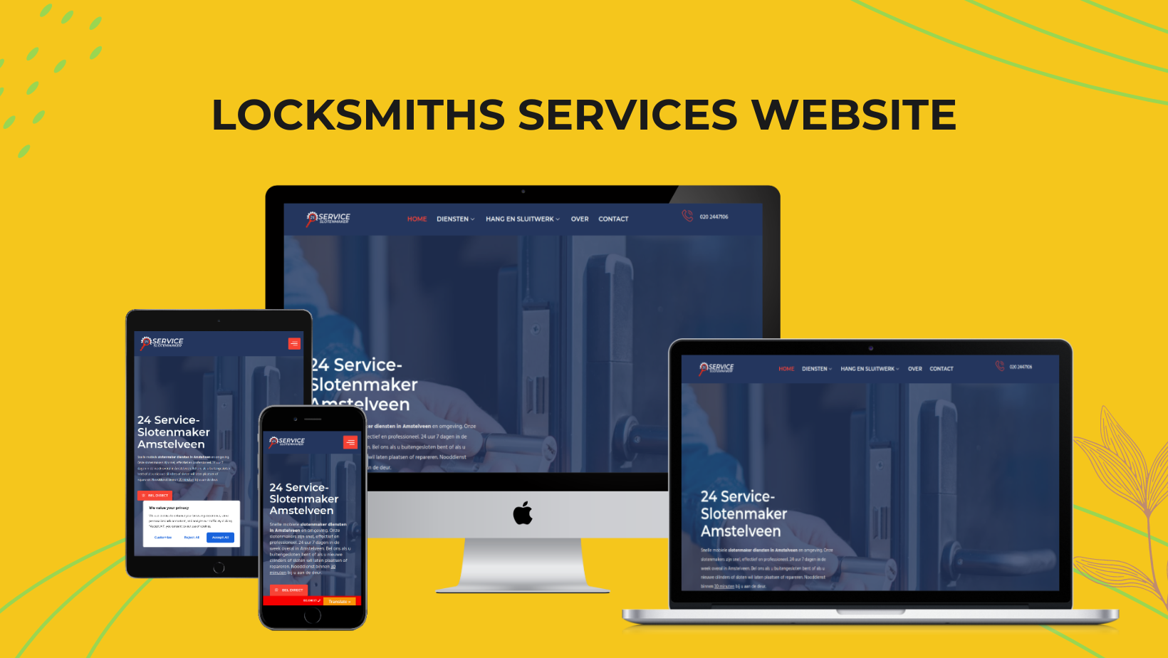 LOCKSMITHS SERVICES WEBSITE