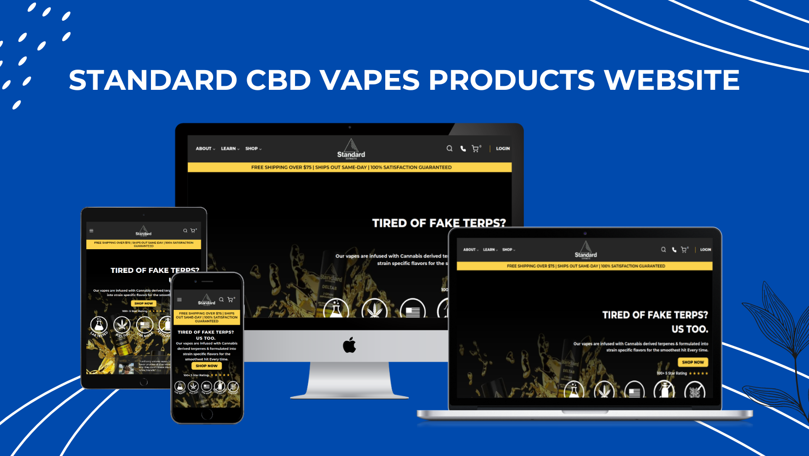 STANDARD CBD VAPES PRODUCTS WEBSITE